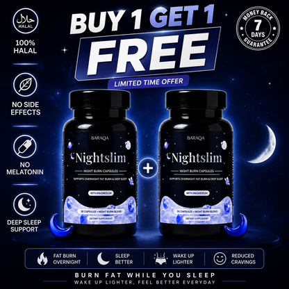 Baraqa Nightslim Night Burn Capsules