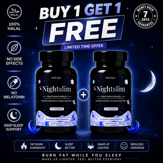 Baraqa Nightslim Night Burn Capsules