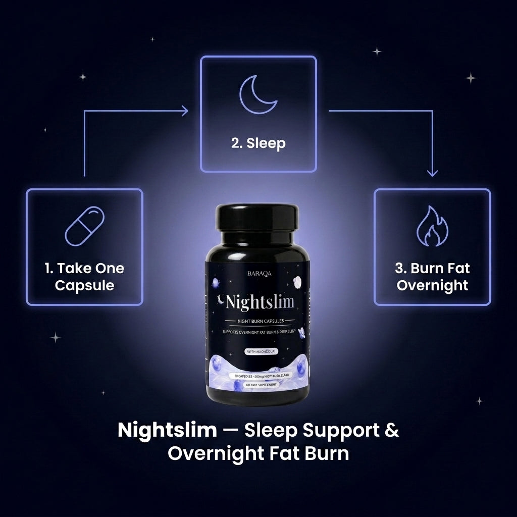 Baraqa Nightslim Night Burn Capsules