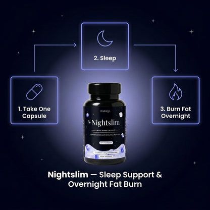 Baraqa Nightslim Night Burn Capsules