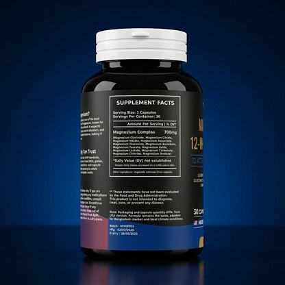 12 in 1 Magnesium Complex Capsules ( BUY 1 GET 1 FREE )