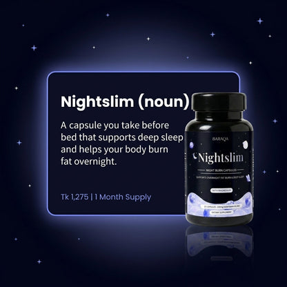 Baraqa Nightslim Night Burn Capsules