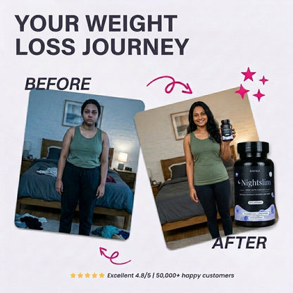 Baraqa Nightslim Night Burn Capsules