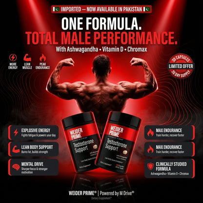 Weider Prime Testosterone Support - Men's Nutrition