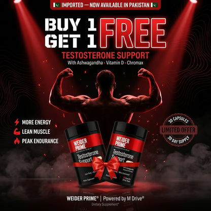 Weider Prime Testosterone Support - Men's Nutrition