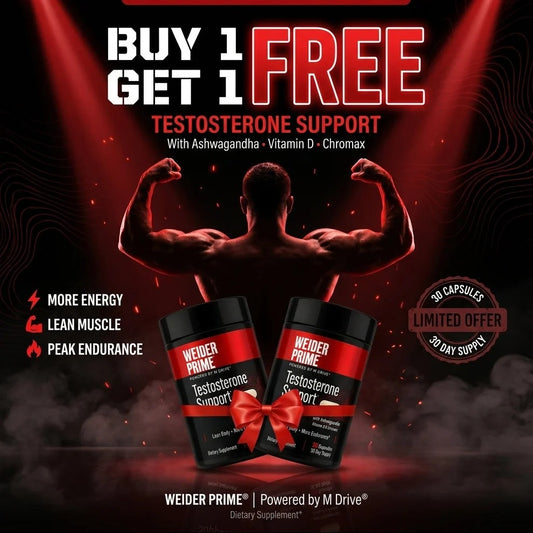 Weider Prime Testosterone Support - Men's Nutrition